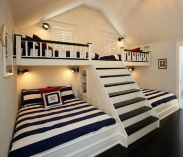 boys' attic bedrooms