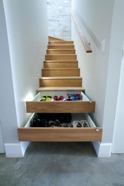 Under step storage solution